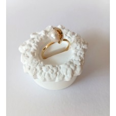 Δαχτυλίδι Χρυσό 14K με Μαργαριτάρι (RI518)